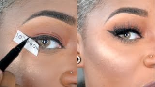 How to do Winged Eyeliner for Dummies  In Depth Talk Through  Beginner Friendly [upl. by Einnij630]