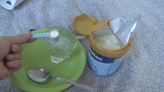 Frisolac 1 Powder Milk for Infants 400 g Unboxing and Test [upl. by Namus202]