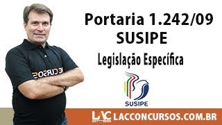 Legislação Específica  Portaria 124209  SUSIPE [upl. by Ozneral]