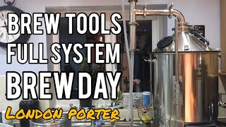 BrewTools B80pro COMPLETE SYSTEM BREW DAY  Fullers London Porter [upl. by Indys]