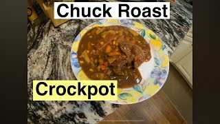 Crocktober Crockpot Chuck Roast [upl. by Euginom649]