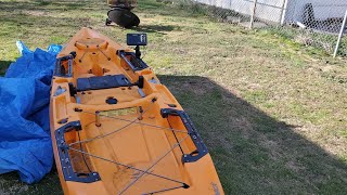 Lowrance Hook 5 Reveal on Hobie Outback [upl. by Allimaj]