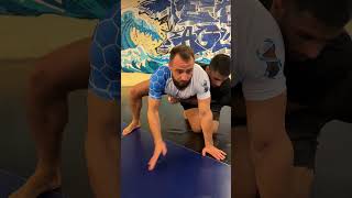 Defend the Back using the Granby Roll bjj jiujitsu grappling [upl. by Aerdnu]