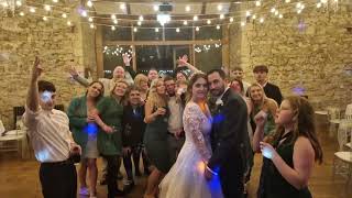 Rebecca amp Craigs Wedding Reception Disco with Discozcom [upl. by Yanej]