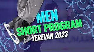 Junior Men Short Program  Yerevan 2023  JGPFigure [upl. by Ancalin]