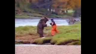 John West Salmon quotBear Fightquot Best Comercial  2000 UK [upl. by Tammi]