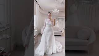 Wona Concept Arizona Sparkly Wedding Dress with Overskirt [upl. by Phionna]