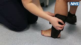 Splints Ankle stirrup [upl. by Lyns]