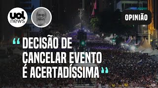 Réveillon em São Paulo Cancelar evento é decisão acertadíssima diz médico sanitarista [upl. by Ynatsed]