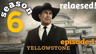 Yellowstone Season 6 episode 1 The Dissolution Of War [upl. by Pansy]