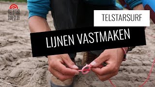 Telstar Kitesurf tips  lijnen vastmaken [upl. by Ileek988]