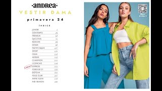 catalogo ropa andrea primavera 2024 [upl. by Colombi]