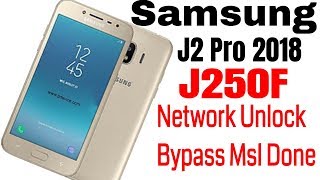 Samsung J250F Network Unlock Done Without Box [upl. by Lorenzo]