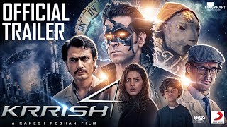 Krrish 4  Official Trailer  Hrithik Roshan  NoraFatehi  Priyanka Chopra  Rakesh Roshan Concept [upl. by Laehctim]