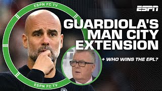 How Pep Guardiolas new deal impacts Man Citys morale  Uncertain REBUILD ahead 👀  ESPN FC [upl. by Nnasor]