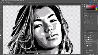 Vectorizing an Image in Photoshop [upl. by Batty]