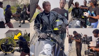 Watch as Portable Ride a Power Bike in Ogo Forever Official Music Video BTS  Portable New EP [upl. by Pengelly44]