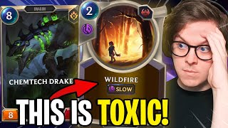 Insane WILDFIRE Deck To Make Your Opponents RAGE  Legends of Runeterra [upl. by Aivatal286]