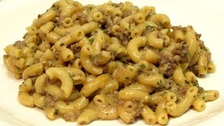 Homemade Hamburger Helper  How to make Hamburger Helper  Recipe [upl. by Anglo]