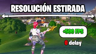 🔧 Como PONER la RESOLUCIÓN ESTIRADA en FORTNITE 2024 ✅ AUMENTA TUS FPS 0 DELAY [upl. by Ynohtnaluap81]