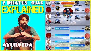 Ep22 7 Dhatus amp Ojas in Ayurveda Physiology Easy Ayurveda Animations [upl. by Avivah]