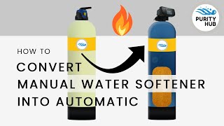 How to convert Manual Water Softener into Automatic  Benefits of Softener Automation  Purity Hub [upl. by Hermia9]