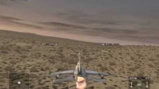 Tom Clancy HAWX Free Flight MIG 21 Fishbed [upl. by Vizzone]