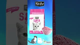 Kit Cat SOYA CLUMP Cat Litter cat catlitter kitcat [upl. by Dosi]