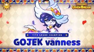 Crowberry Season Grand Champions League Winner  GOJEK vanness [upl. by Lawson]