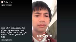 Rian DMasiv  Pembuatan Video klip quotAbadiquot Iwan Fals [upl. by Etnoid]