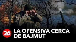 La ofensiva cerca de Bajmut [upl. by Elleunamme]