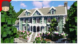 Minecraft House Design Georgian House [upl. by Durr420]