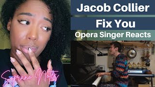 Opera Singer Reacts to Jacob Collier Fix You  Performance Analysis [upl. by Zasuwa]