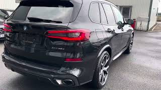 BMW X5 45e MSport 389bhp 2021 Black [upl. by Ellener680]