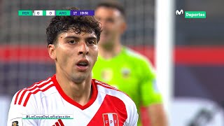 PERÚ vs ARGENTINA Las mejores jugadas de FRANCO ZANELATTO en su DEBUT con la SELECCIÓN PERUANA 🇵🇪 [upl. by Nayve]