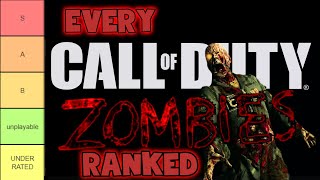 I Ranked EVERY COD Zombies Mode In Order [upl. by Ube377]