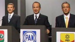 AMLO DEBATE PRESIDENCIAL 2006 propuestas y resultados actuales [upl. by Eugeniusz299]