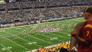 Kilgore Rangerettes halftime 2023 Cotton Bowl field view 1223 [upl. by Hadeehsar]