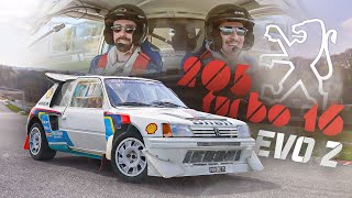 Essai Peugeot 205 T16 EVO 2  Tueuse du Groupe B [upl. by Ardnikal]