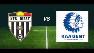 Fifa 21 MOD  KFC Diest vs KAA Gantoise  44 [upl. by Kissel]