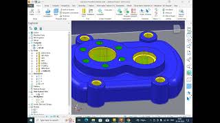 POWERMILL 2024PROGRAMFORGEAR CASEOP20 [upl. by Raddi537]