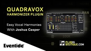 Quadravox Pitch Shifter By Eventide  Setting Up Easy Vocal Harmonies [upl. by Gusba363]