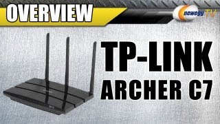 TPLINK Archer C7 AC1750 Gigabit Router Overview  Newegg TV [upl. by Pelagias]