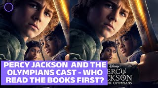 Disneys Percy Jackson We ask the Olympians actors who read the books before the show [upl. by Tess]