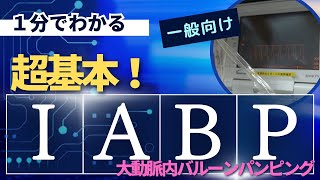 臨床工学技士のたまご～１分でわかるIABP [upl. by Giannini]