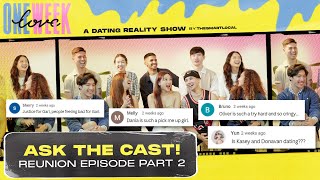 One Week Love Cast Reunites amp Reveals EVERYTHING [upl. by Narbig]