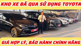 Kho Xe Đã Qua Sử Dụng Vios Innova Tucson Tại Toyota Hải Dương  Chất Lượng Bảo Hành Chính Hãng [upl. by Ahsakat103]