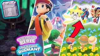 2 NEUE Trailer  MEW amp JIRACHI INGAME EVENT für Pokemon Strahlender Diamant und Leuchtende Perle [upl. by Analim]