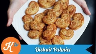 Resep Biskuit Palmier Palmiers Biscuit Recipe Video  JANE SUSANTO [upl. by Dusza985]