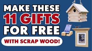 11 Scrap Wood Gifts That Wont Break the Bank [upl. by Nalod]